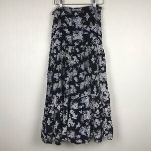 Vintage phool long boho skirt‎